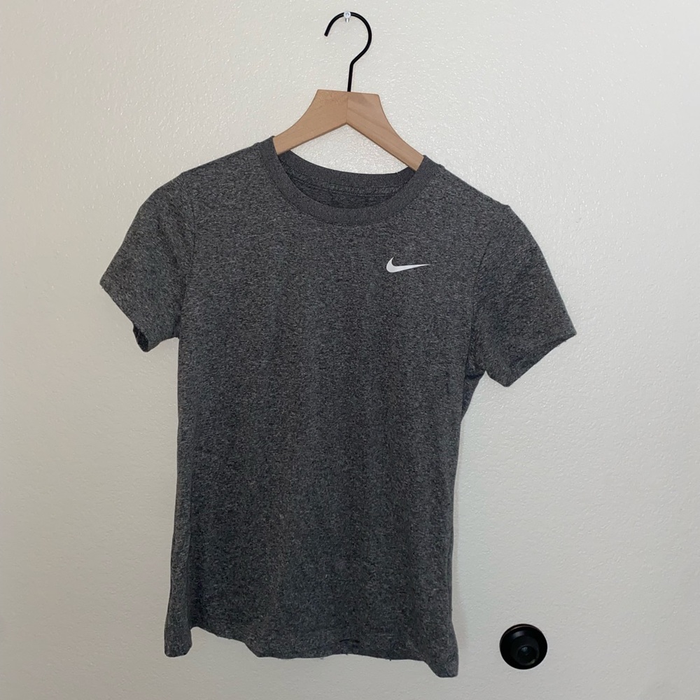 Nike Heather Gray Athletic Tee